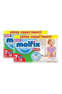 Molfix Pants Külot Bebek Bezi 7 Beden 19+ Kg 2 Paket 72 Adet