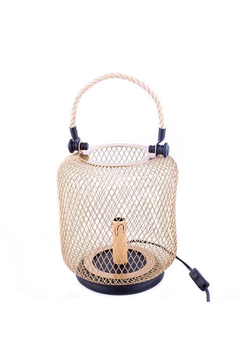 Karaca Home Trace Abajur 20x14 Cm Gold