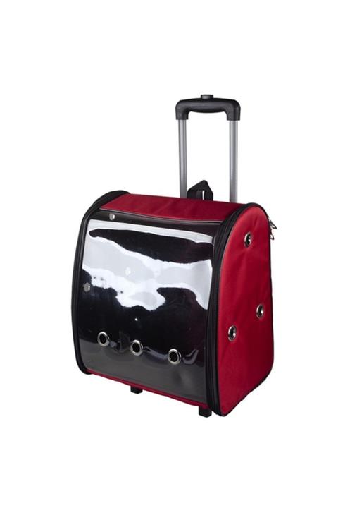 Oripet Orijin Çekçekli Kedi Köpek Sırt Çantası Kırmızı