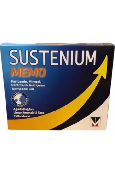Sustenium Memo Limon Aromalı 12 Şase