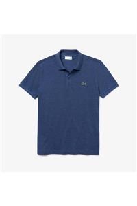 Lacoste Erkek Slim Fit Mavi Slim Fit Polo Yaka T-Shirt PH4012-L
