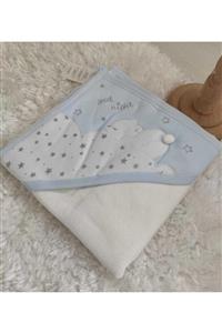 Gaye Bebe Yıldızlı Ayıcıklı Bebek Banyo Havlusu