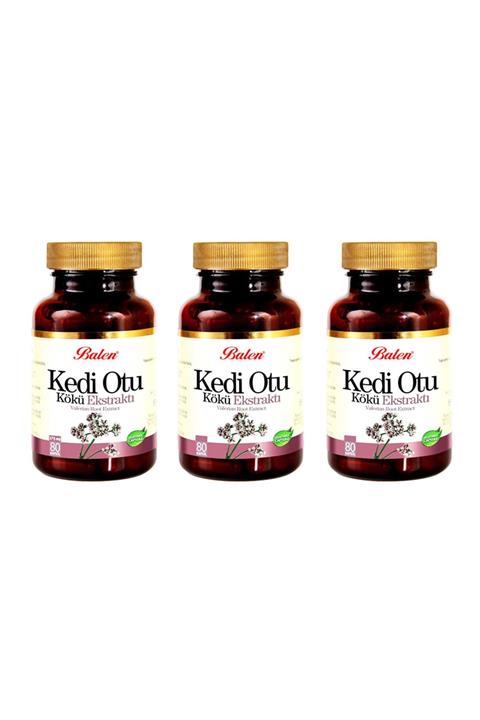 Balen Kedi Otu Kökü Ekstraktı 3 Adet