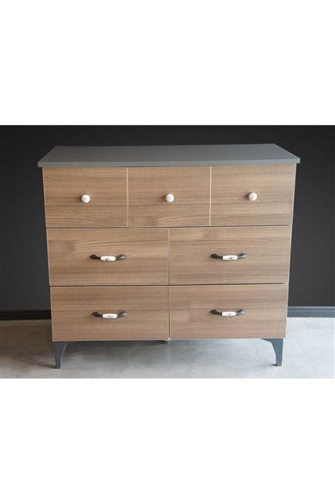 MACart Designo Macart Fia - 7 Çekmeceli Şifonyer - Dre-001