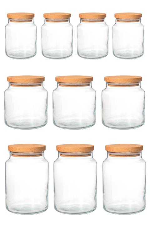 JOY KİTCHEN 10 Parça Kavanoz Seti 4k3o3b