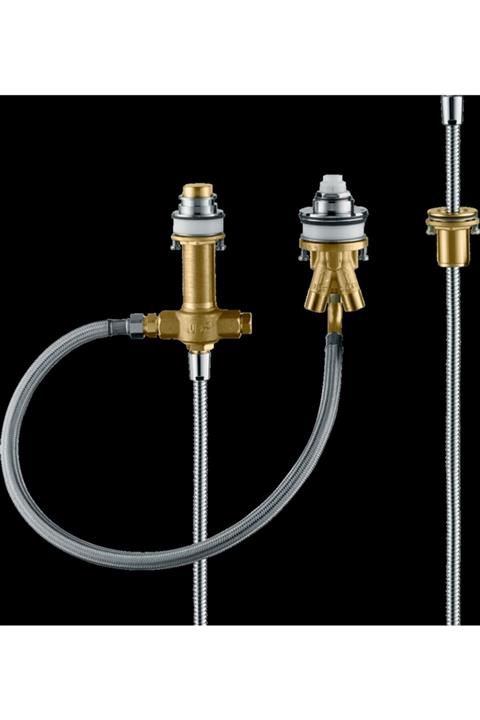 Hansgrohe Iç Set 3 Delikli Tek Kollu Küvet Kenarı Banyo Bataryası Için