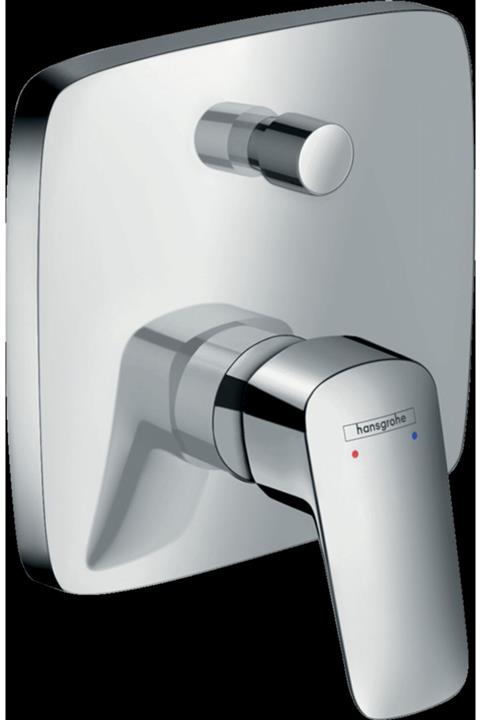 Hansgrohe Logis Tek Kollu Ankastre Banyo Bataryası Dış Set