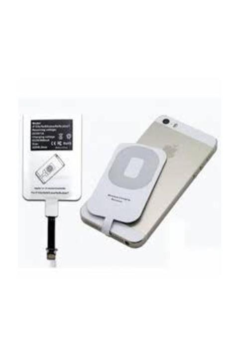 QI Iphone Kablosuz Şarj Alıcı Pedi + Wireless Şarj Standı Aleti
