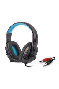 POLYGOLD Pg6960 Oyun Kulaklığı Gaming Headphone Mikrofonlu Pc Kulaklık Mavi