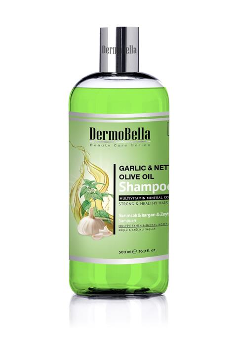 DERMOBELLA Sarımsak Isırgan Otu Zeytinyağlı Şampuan 500 Ml