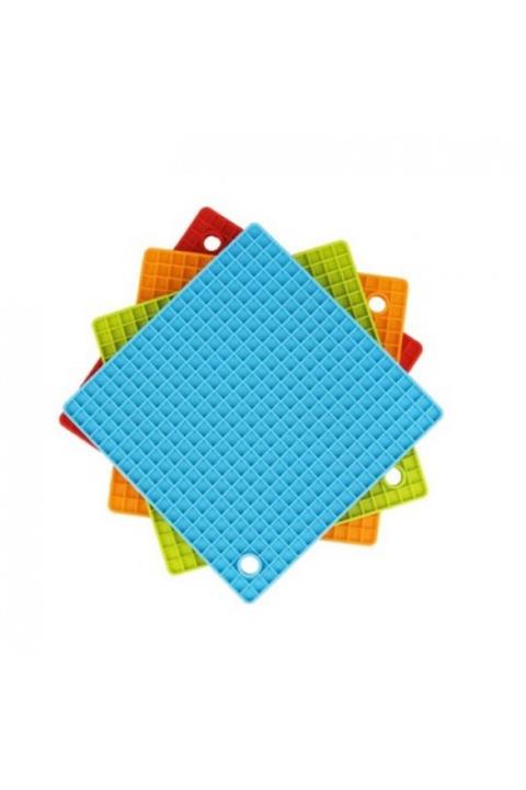 İndiriminVar Silikon Nihale Tencere Tava Çaydanlık Demlik Altlığı Yanmaz Yapışmaz