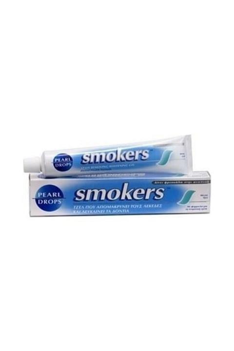 Smokers Pearl Drops Sigara Içenler Için Diş Macunu Gel 50 Ml 6smkrs 50x 6 Adet