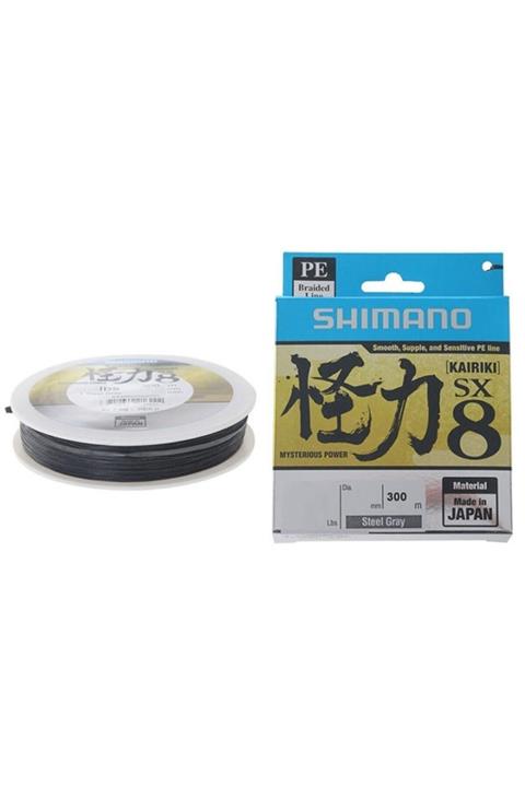 Shimano Kairiki Sx8 Örgü Misina 0,15mm 300mt