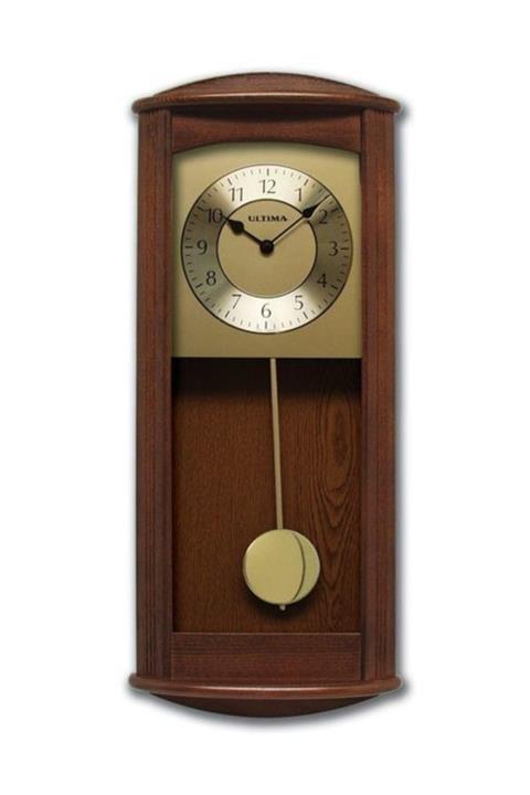 Ultima Regal 9365 Ep Masif Ahşap Kasa Sarkaçlı Duvar Saati 55 Cm