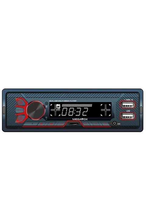 megavox Oto Teyp Hızlı Şarj Bluetooth Usb Sd Aux 2 Yıl Garantili / Mgx 480