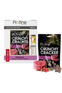 Profine Crunchy Cracker Geyikli Alıçlı Köpek Ödül Krakeri 10x150 Gr