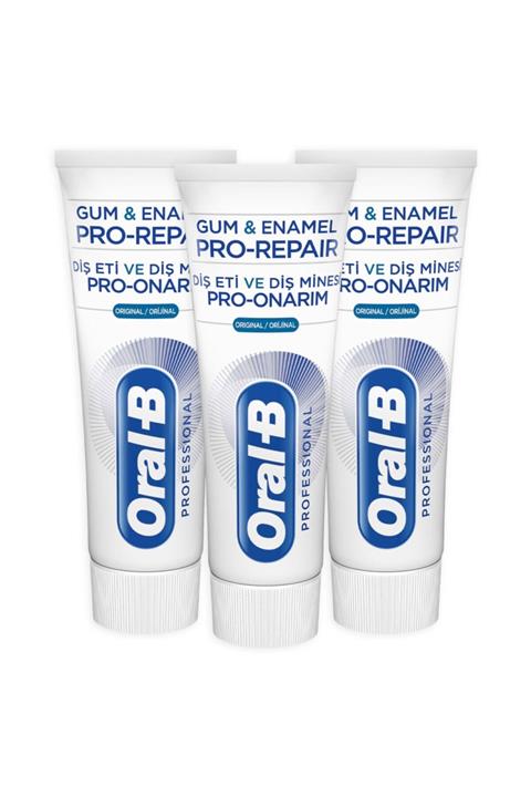 OralB 75 ml Diş Eti ve Minesi Pro Onarım Diş Macunux3
