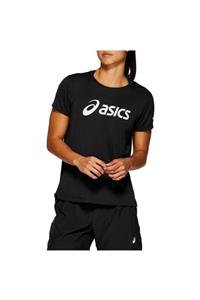 Asics Kadın Siyah Beyaz Tshirt