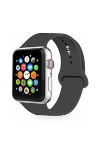 Cimricik Apple Watch Uyumlu Kordon 2 3 4 5 Seri 38 mm Ve 40 mm Silikon Kordon Kayış