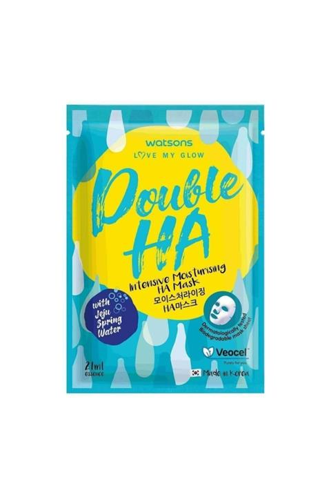 Watsons Double Ha Kağıt Yoğun Nemlendirici Maske 1 Adet