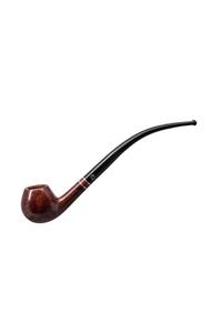 Şahin Churchwarden 608 9mm. Filtreli Akrilik Saplı Pipo