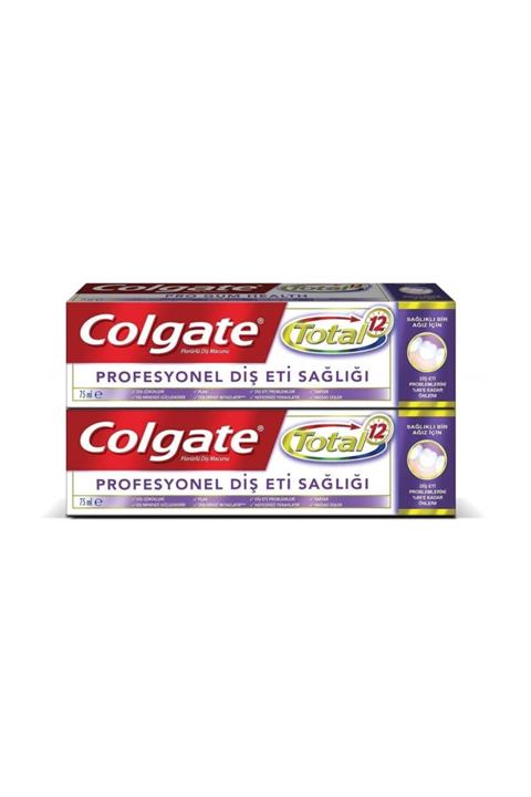 Colgate Total Profosyonel Diş Eti Sağlığı Diş Macunu 75 ml  2 Adet