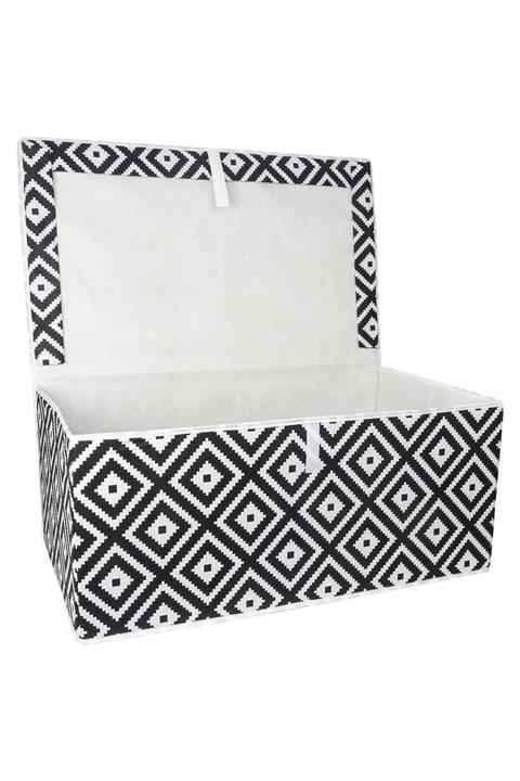 Acenter Çok Amaçlı Düzenleyici Kutu Organizer Cırt Cırtlı Hurç Mega Boy 30cm X 40cm X 60cm (10 Adet)