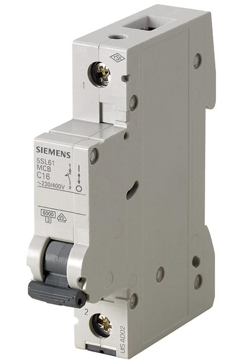 Siemens 12 Adet 5sl6110-6ya 1 Fazlı 10 Amper B Tipi Çabuk Karakterli 6ka Otomatik Sigorta