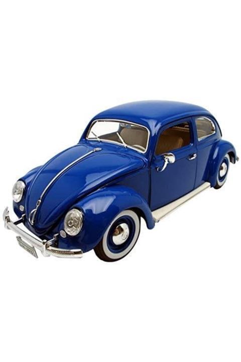 Sunman Bburago 1955 Volkswagen Kafer-beetle Mavi 1:18 Model Araba