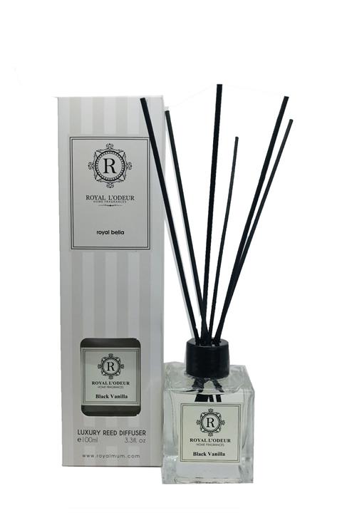 ROYAL MUM Vanilya Noir Naturel Oda Ortam Kokusu - 100 ml - 45 Gün 50 Mt Kare Alan Etkili