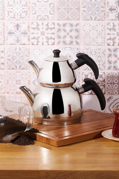 Emsan Helis Mini Siyah Çaydanlık Takımı