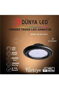 DÜNYA LED Hs.1112/3 100w Ufo Yüksek Tavan Led Armatür 3000k Günışığı