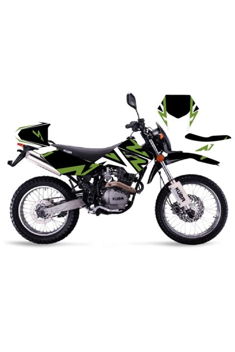 Accessorypart Kuba Black Cat Rgreen Sticker Seti