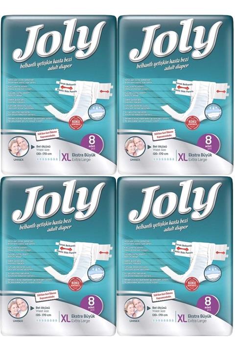 Joly Hasta Bezi Bel Bantlı Ekonomik Pk Ekstra Büyük-extra Large 32 Adet