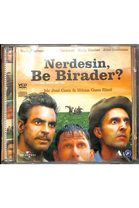 Gökçe Koleksiyon Nerdesin Be Birader (george Clooney) Vcd Film (10/6)