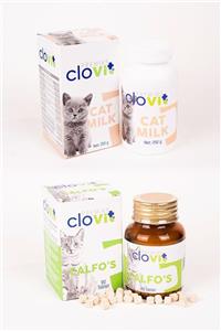 Clovit Cat Milk + Cat Calfo's Avantajlı 2'li Set 8680434202595