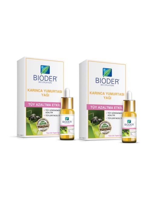Bioder Karınca Yumurtası Yağı 30 Ml - Tüy Azaltıcı X2 Adet