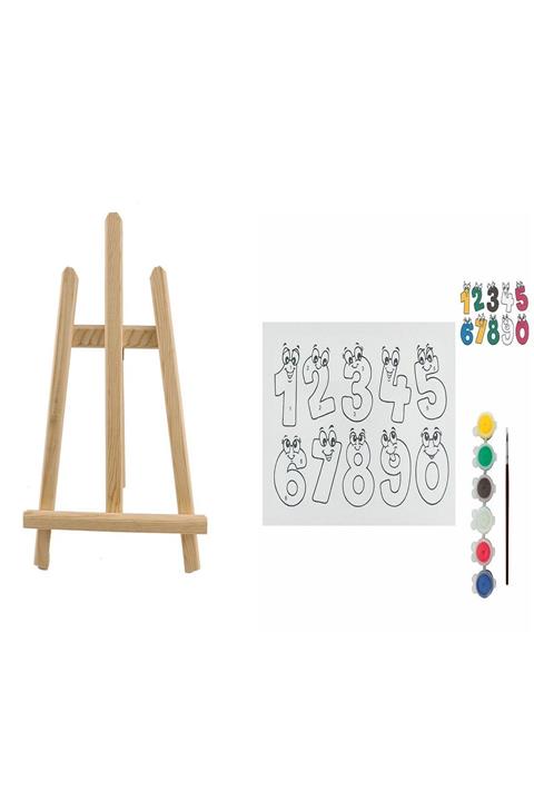 Ümraniye Hobi Sanat Mini Şövalyeli Tuval Boyama Seti 25x35 Bts13