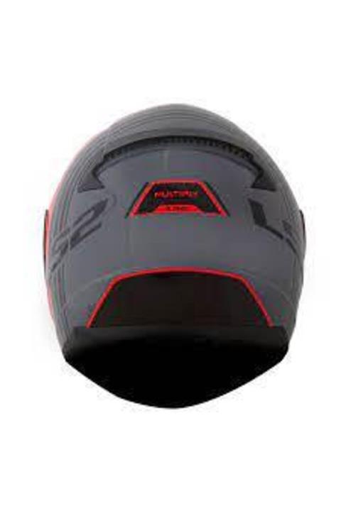 LS2 Rapıd Multıply Mat Kırmızı Antrasıt Kask