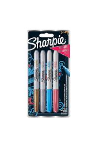 Sharpie Markör Metalik Karışık 4 Lü Blister