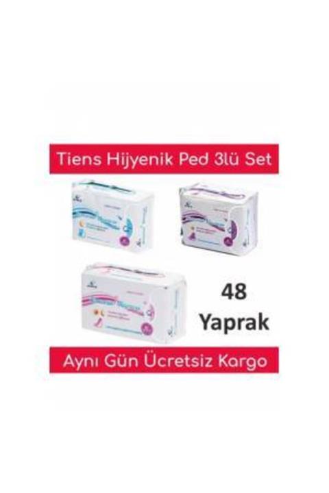 Tiens Ürünleri Airiz 3'lü Set 48 Yaprak Ped