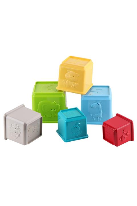 Akar Oyuncak Let's Be Child Eğitici Renkli Kaplar Zoo