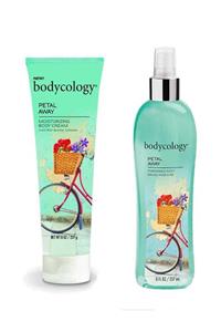 Bodycology Petal Away Parfümlü Vücut Spreyi Ve Bakım Kremi Seti (Sprey237ml+krem227g)