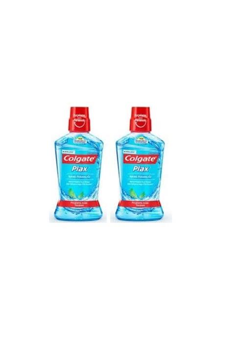Colgate Plax Nane Ferahlığı Alkolsüz Gargara 500 ml ( 2 Adet)