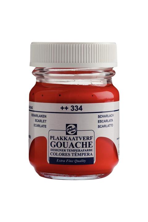 Talens : Guaj Boya : 50 Ml : Scarlet