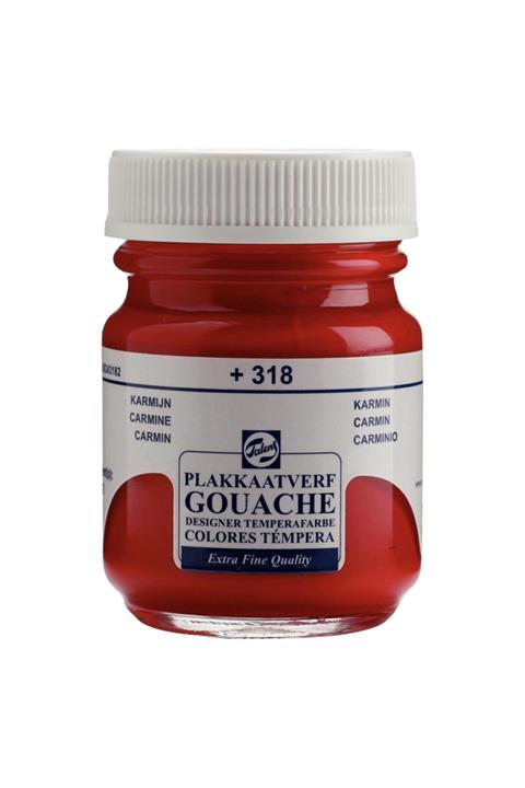 Talens : Guaj Boya : 50 Ml : Carmine