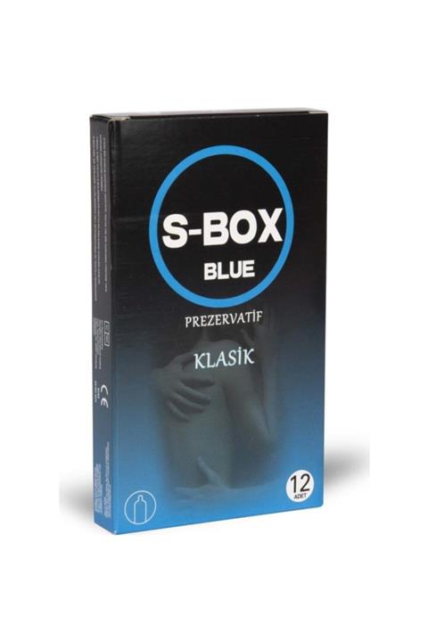 SBox Blue Klasik Prezervatif 12'li