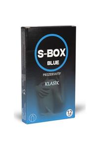 SBox Blue Klasik Prezervatif 12'li