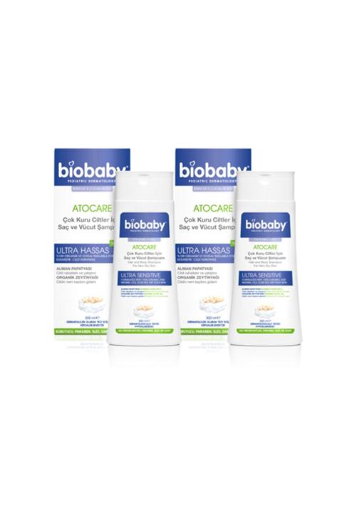 Biobaby Kuru Ve Çok Kuru Cilt Şampuan 300 ml 2'li