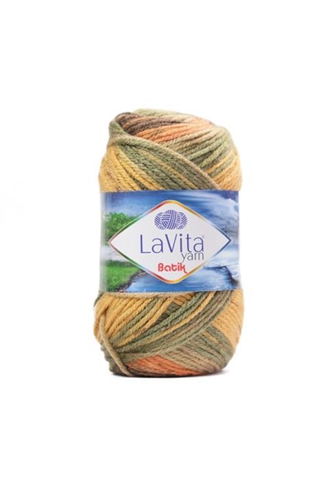 LaVita Yarn Batik - Dg07 Skulent - Örgü Iplik